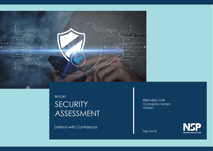 Security Assessment Cover page